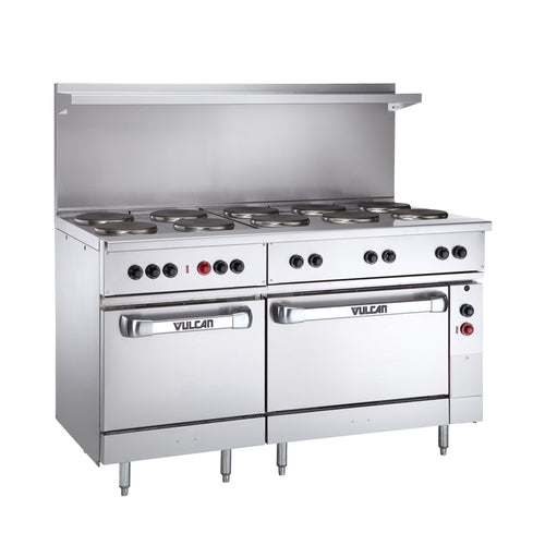 Vulcan EV60SS-10FP480 60" Electric Restaurant Range