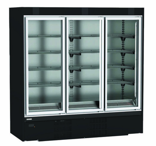 Axis HK-GDT-80-S 78" 3 Section Refrigerated Merchandiser