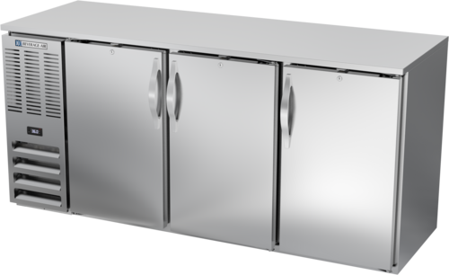 Beverage-Air BBN72HC-S 72" Solid Door Back Bar Cooler