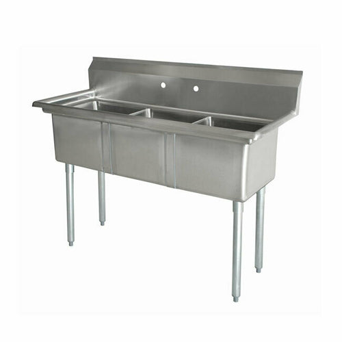 Omcan 43776 59" Compartment Sink
