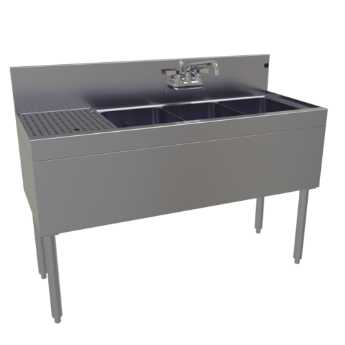 Glastender TSA-48R-S 48" Underbar Sink