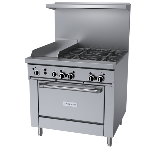 Garland GF36-4G12R 36" Gas Restaurant Range