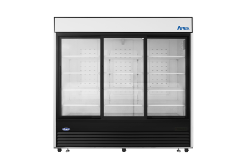 Atosa MCF8729GR 81 7/8" 3 Section Refrigerated Merchandiser