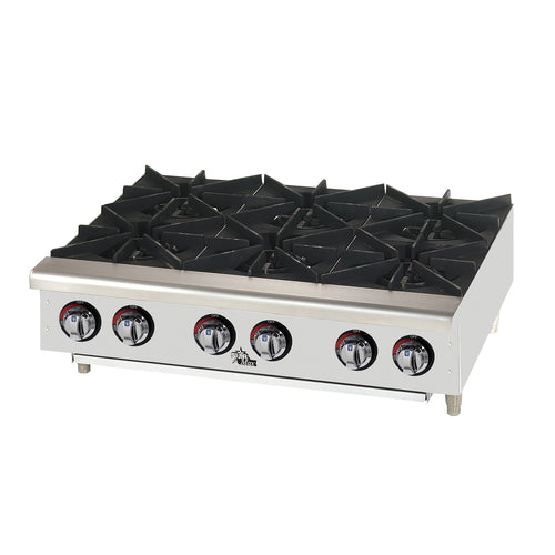 Star 606HF 36 1/4" Gas Countertop Hot Plate