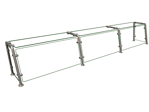 Hatco EP22-09612 96" Sneeze Guard