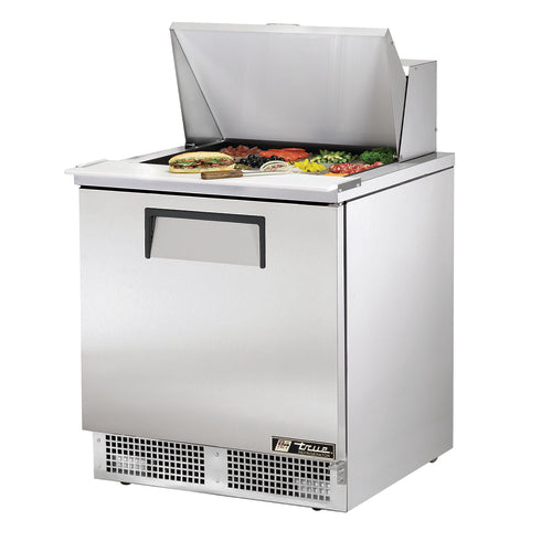 True TFP-32-12M-HC 32 1/8" 1 Door 12 Pan Mega Top Sandwich / Salad Prep Table