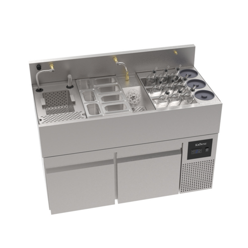 Krowne MW48R-CF 48" Underbar Ice Bin / Cocktail Station