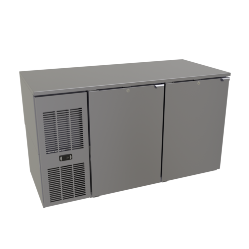 Glastender C1FL52-UC 52" Solid Door Undercounter Refrigerator