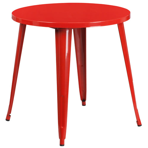 Flash Furniture CH-51090-29-RED-GG Dining Table