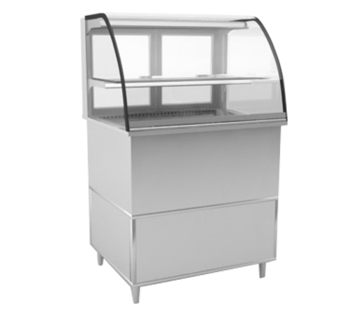 RPI VICD2-20-R-CV-SC-INS 31 1/2" Refrigerated Display Case