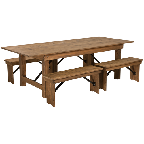 Flash Furniture XA-FARM-2-GG Dining Table