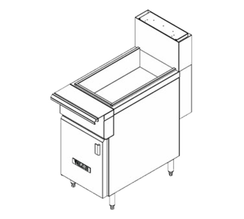 Vulcan VFDUMP 18" Fry Dump Station