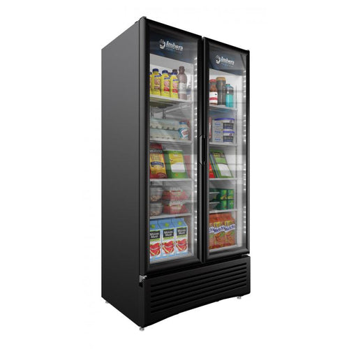 Omcan 41219 39 1/2" 2 Section Refrigerated Merchandiser