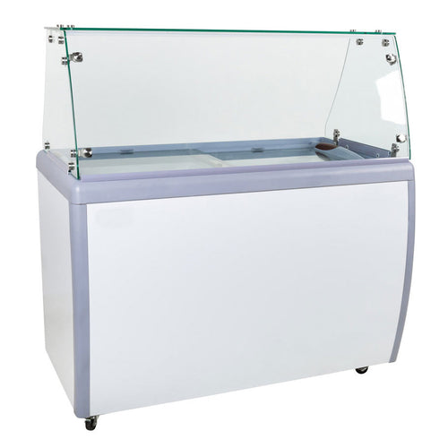 Omcan 44588 50" Ice Cream Dipping Cabinet