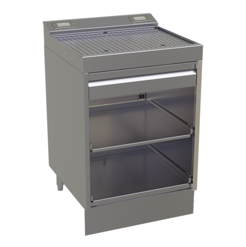 Glastender E-WC-24 24" Underbar Drainboard