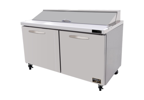 Axis KST-60-2 60 3/8" 2 Doors 16 Pan Sandwich / Salad Prep Table