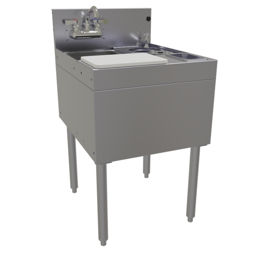 Glastender MFT-20 20" Underbar Sink