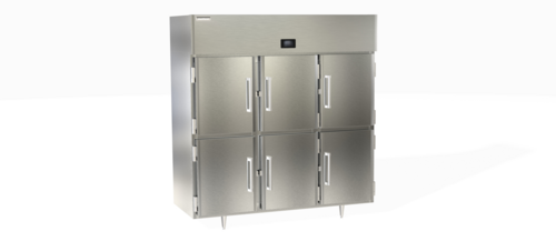 Delfield DSLR3-SH 77 5/8" Solid Door Reach-In Refrigerator