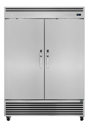 True TGN-2R-2S 57 5/8" 2 Section Solid Door Reach-In Refrigerator