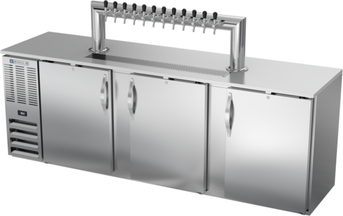 Beverage-Air DDN94HC-S-12T 94" Draft Beer Cooler