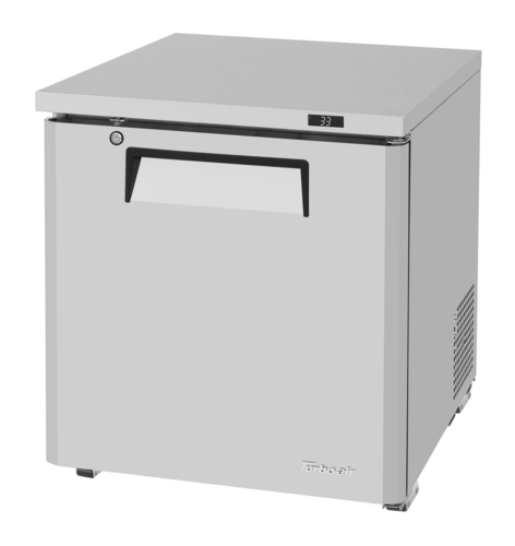 Turbo Air MUR-28-N-1C 27 1/2" Solid Door Undercounter Refrigerator