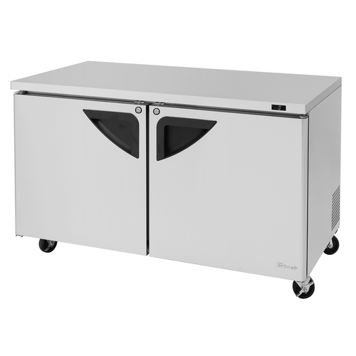 Turbo Air TUF-60SD-N 60 1/4" Solid Door Undercounter Freezer
