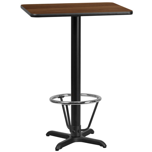 Flash Furniture XU-WALTB-2430-T2222B-3CFR-GG Dining Table