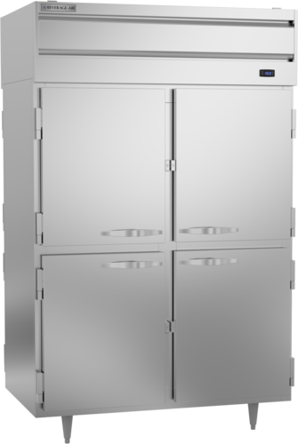 Beverage-Air PFD2HC-1AHS 52 1/8" 2 Section Solid Door Pass-Thru Freezer