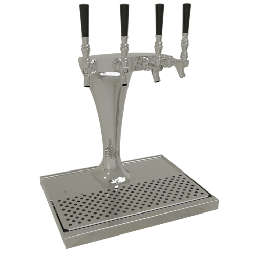 Glastender CBT-4-MFR 18" Draft Beer Tower