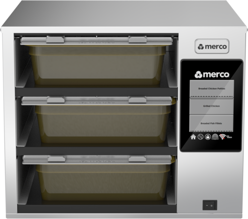 Merco MHV32SST1W 20 3/4" Heated Holding Bin