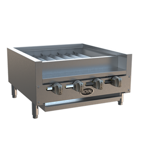 Royal Range RKTB-24 25 1/2" Gas Countertop Charbroiler