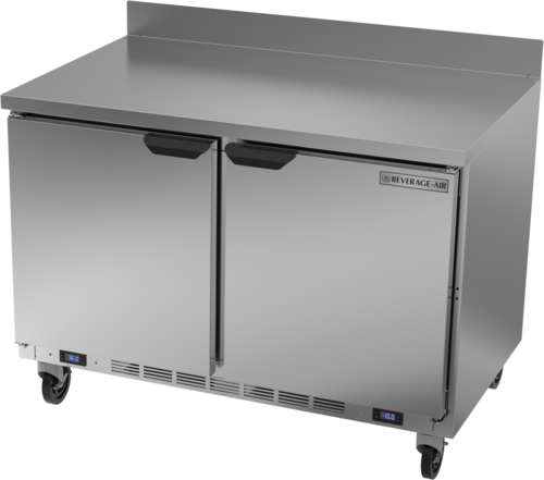 Beverage-Air WTRF48AHC 48" 2 Doors Worktop Refrigerator