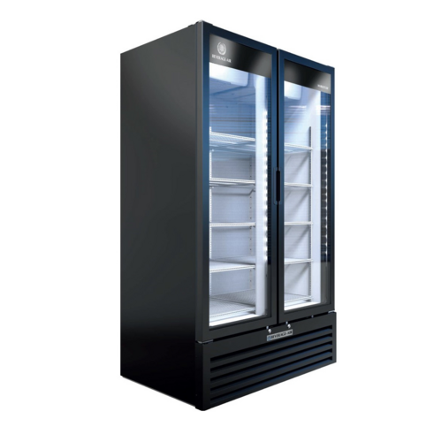 Beverage-Air MT34-1B 39 1/2" 2 Section Refrigerated Merchandiser
