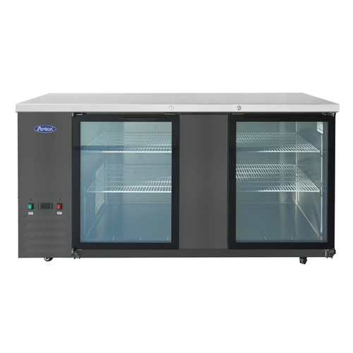 Atosa SBB69GGRAUS2 68" Glass Door Back Bar Cooler
