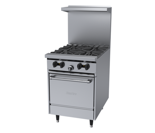 Garland X24-4L-SIGNATURE 23 5/8" Gas Restaurant Range