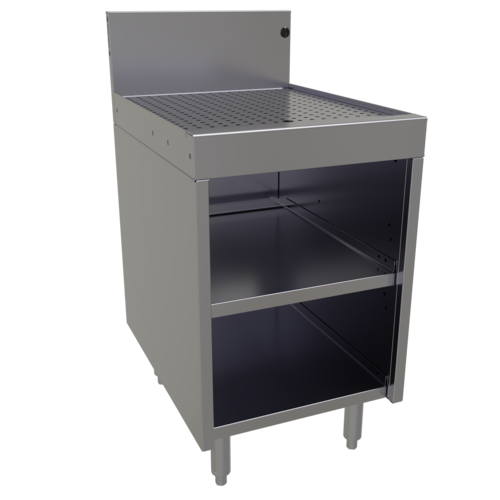 Glastender DBCA-18-LD 18" Underbar Drainboard