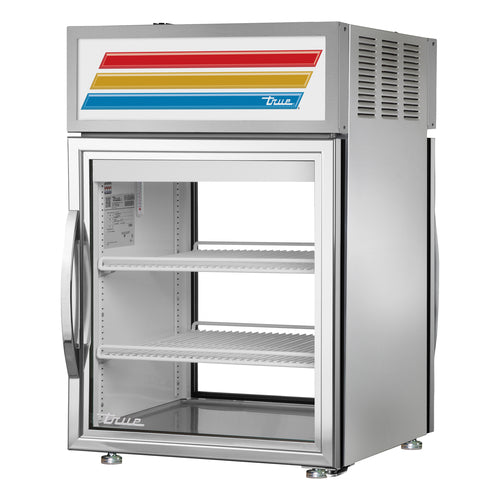 True GDM-05PT-S-HC~FGD01 24" Refrigerated Merchandiser