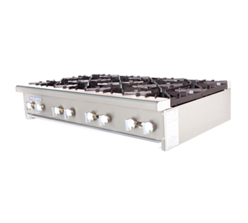 Turbo Air TAHP-48-8 48" Gas Countertop Hot Plate