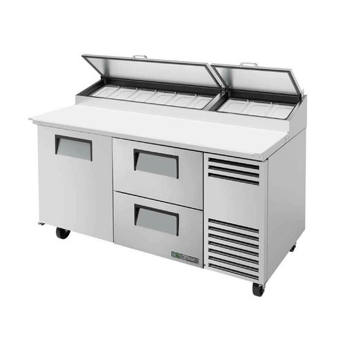 True TPP-AT-67D-2-HC 67 3/8" 1 Door Pizza Prep Table