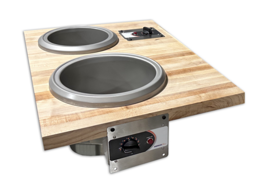 Nemco 6161 Electric Drop-In Food Well