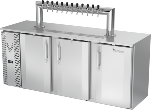 Victory VDDN78HC-S-12T 78" Draft Beer Cooler