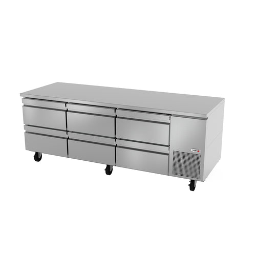 Fagor SUR-93-D6 93" Solid Door Undercounter Refrigerator
