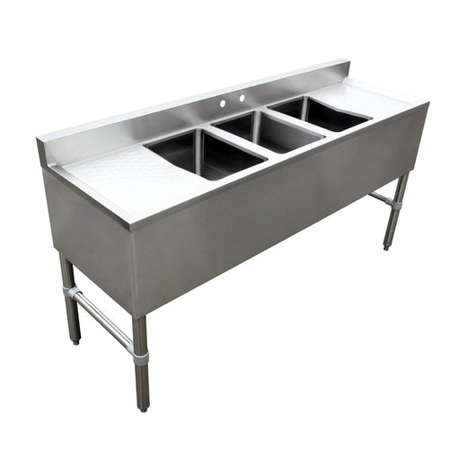 Omcan 44627 72" Underbar Sink