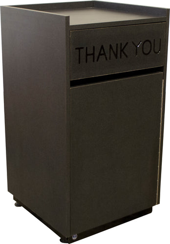 Plymold 80501GN 23" Trash Receptacle