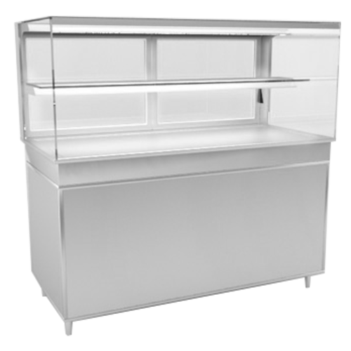 RPI VIHD4-27-R-SQ-CO 57 1/8" Refrigerated Display Case