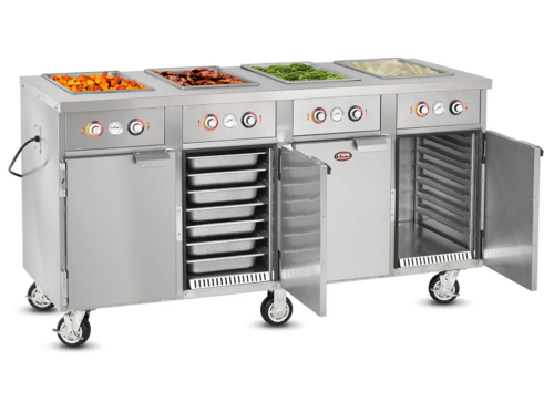 FWE HLC-4W6-7H-28-DRN 68 3/4" Electric Serving Counter
