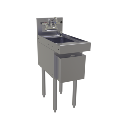 Glastender HSB-12-AD 12" Underbar Sink