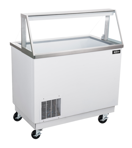 Omcan 50120 47 1/4" Ice Cream Dipping Cabinet