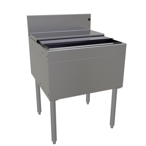 Glastender IBB-24 24" Underbar Ice Bin / Cocktail Station