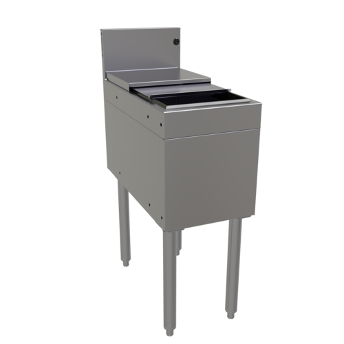 Glastender IBB-12 12" Underbar Ice Bin / Cocktail Station